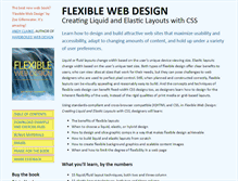 Tablet Screenshot of flexiblewebbook.com